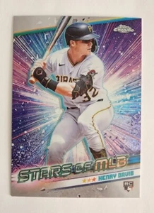 Henry Davie /OF Pirates | 2024 Topps Chrome “Stars Of MLB” #CSMLB-27 - Picture 1 of 7