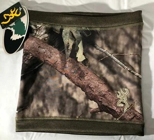 Browning WOMEN's Bellum Neck & Mouth Gaiter Mossy Oak Camo Fleece Hunting - Picture 1 of 3