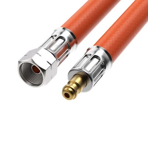 Gasschlauch 1/4" links x Stecknippel Schnellkupplung Steckkupplung - 5000 mm 5m - Bild 1 von 5