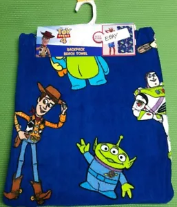 Disney - Telo mare zaino Pixar Toy Story 4 (blu) - 28" x 58" - Foto 1 di 7