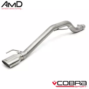 Corsa E 1.4 Turbo Exhaust Cobra Sport VENOM Rear Silencer Delete VZ29 LOUD - Picture 1 of 13