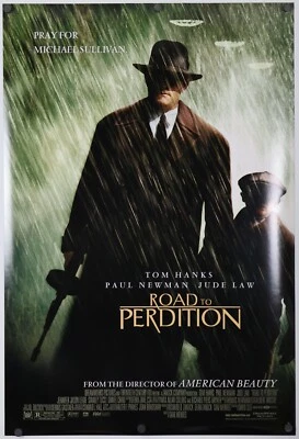 Road To Perdition - original DS movie poster - 27x40 D/S 2002 Tom Hanks