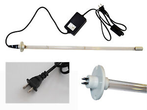 20W UV-C 254nm 4-Pins T5F Base Lamp Bulb with 120V AC Ballast