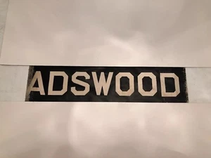 Adswood - Manchester Leinen Bus Route Ziel Blind Februar 1964 (28") - Bild 1 von 4