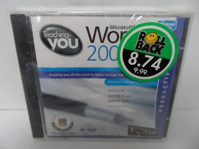Teaching you Microsoft Word 2000 CD Rom - Image 1 of 2