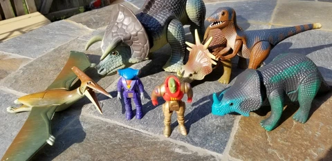 Dino Riders Vintage Tyco Dinosaurs Toy Action Figure Lot SALE PRICE Cover