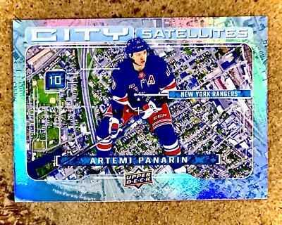 2024-25 Upper Deck Series 1 Hockey City Satellites Artemi Panarin CS-18 - Image 1 of 3