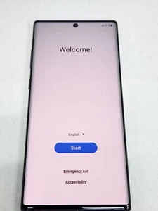 DEFECTIVE - Samsung Galaxy Note 10+ - 256GB - Black - GSM Unlocked - 7551 - Afbeelding 1 van 5