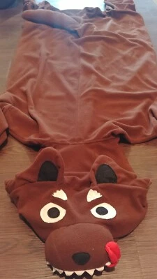 Sazac adult L wolf costume one piece bodysuit  - Image 1 of 4