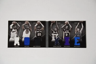 2011 Preferred Rookie Material Booklet 29/99 Cole Aldrich Devin Ebanks Ekpe Udo  - Image 1 of 4