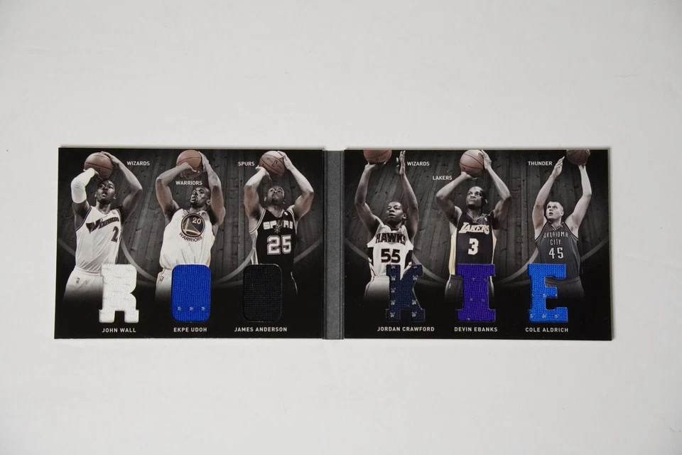 2011 Preferred Rookie Material Booklet 29/99 Cole Aldrich Devin Ebanks Ekpe Udo  - Image 1 of 4