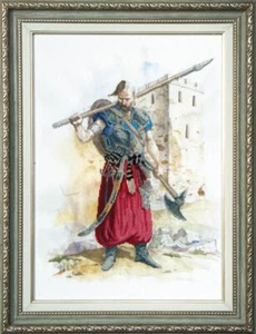 DIY Cross stitch kit "Cossack-winner" - Picture 1 of 2
