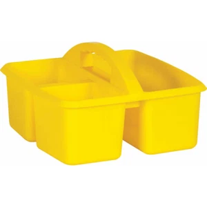 Teacher Created Resources Yellow Plastic Storage Caddy - Picture 1 of 1
