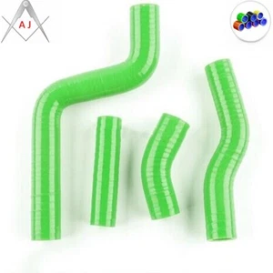 Manguera refrigerante radiador de silicona verde para Yamaha WR450F WR 450F WRF450 2011-2014 - Imagen 1 de 3