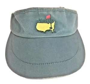 American Needle Masters Golf Adjustable Strap Green Visor Hat Faded - Picture 1 of 8