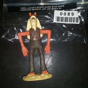 1999 Lucasfilm Applause Star Wars Jar Jar Binks Phantom Menace Figure - Picture 1 of 1