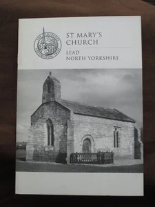 St Mary's Church Lead North Yorkshire Booklet - Bild 1 von 6
