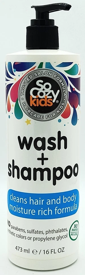 So Cozy Kids Wash + Champú 16 fl. oz. Foto 1 de 2