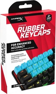 HyperX Rubber Keycaps Gaming Accessory Kit 19 Keys English US Layout Blue - Picture 1 of 12