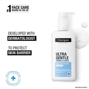 Neutrogena Ultra Gentle Foaming Face Cleanser (200ml) - Picture 1 of 3