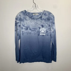 Camisa Ron Jon Surf Shop Mujer S Azul Tie Dye Orlando Florida Mangas Largas - Imagen 1 de 7