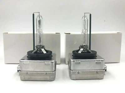 2x New OEM Maserati Quattroporte Ghibli Xenon HID Headlight Osram D3S 4650K Bulb - Image 1 of 2