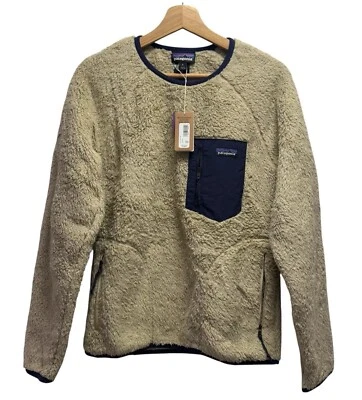Patagonia NUEVO Para hombres Talla XS Los Gatos Sherpa Polar Caqui Pullover Acogedor Suéter Foto 1 de 4