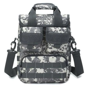 Men's Tactical Molle Messenger Bag Military Hiking Crossbody Sling Shoulder Pack - Picture 1 of 18