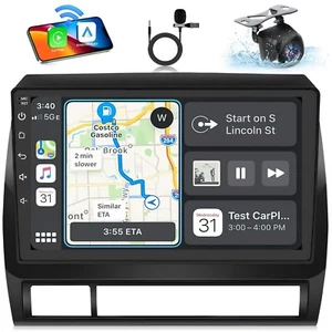 Car Stereo for Toyota Tacoma 2005-2015: (2+64G) 9 Inch HD Touchscreen Car Rad... - Picture 1 of 9