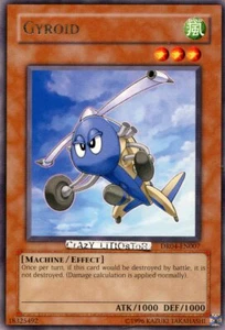 YU-GI-OH GYROID SILVER RARE N/MINT DR04-EN007 (ONLY ONE ON EBAY) - Picture 1 of 1