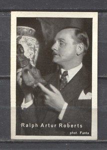 Ralph Artur Roberts Vintage Trading Card Macedonia Cigarettes Movie Pictures No.85
