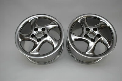 Porsche 993 Rueda 99336214004 Par 18x10 65mm Offset Alto Brillo Foto 1 de 4