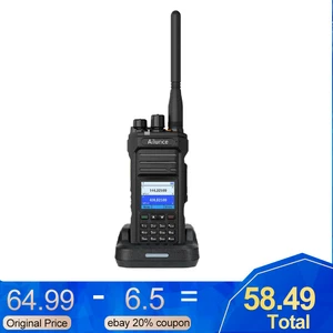 Ailunce HA1UV Handheld Ham Radio Transceiver Dual Band NOAA Walkie Talkie USB-C - Zdjęcie 1 z 13