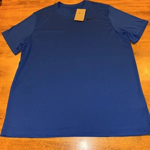 Nike Mens Dri-Fit Legend SS XL Training Shirt Blue DX0989 480 New With Tags - Picture 1 of 5
