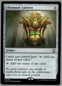 Chromatic Lantern 0285 Non Foil Rare Modern Horizons 3 MTG Near Mint - Picture 1 of 2