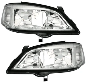Scheinwerfer Set für Opel Astra G links + rechts Hauptscheinwerfer Halogen - Bild 1 von 6