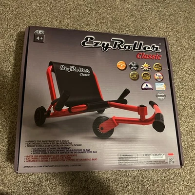 EzyRoller: Scooter clásico de paseo, rojo, acero, capacidad de 154 lb, niños y adultos Foto 1 de 3