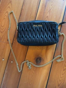 Miu Miu Schultertasche Matelassé | Schwarz | Leder | Mittelgroß - Bild 1 von 7
