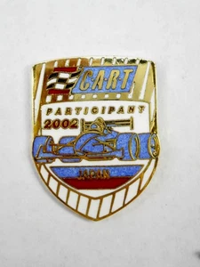 INDY CAR CART RACING HAT PIN LAPEL PIN - PARTICIPANT JAPAN 2002 1" - Picture 1 of 1