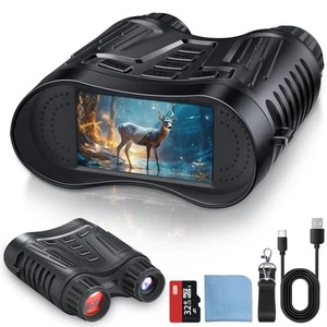 4K Night Vision Goggles Binoculars - Infrared Night Vision in 100% Darkness, ... - Picture 1 of 8