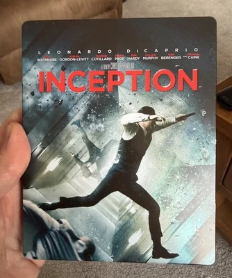 Inception Limited Edition 4K Ultra HD UHD & Blu-Ray 3 Disc Rare  OOP Steelbook - Image 1 of 4