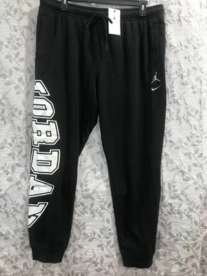 Pantalones deportivos Nike Jordan MVP para hombre talla XXL negros/blancos/gris claro humo Foto 1 de 4