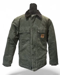 Carhartt Quilt Lined Arctic Jacket Faded Moss Green C26 MOS Women Small - Bild 1 von 17