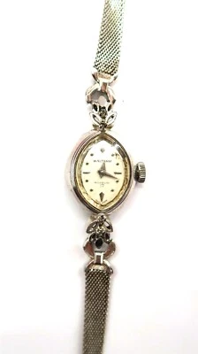 Reloj Mujer WALTHAM INCABLOC Cuerda Vintage 10K RGP ~ FUNCIONA PERO NECESITA CORREA Foto 1 de 4