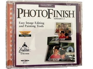 Creative Office Photo Finish Version 4.1 CD Image Editing & Paint Tools - Picture 1 of 1