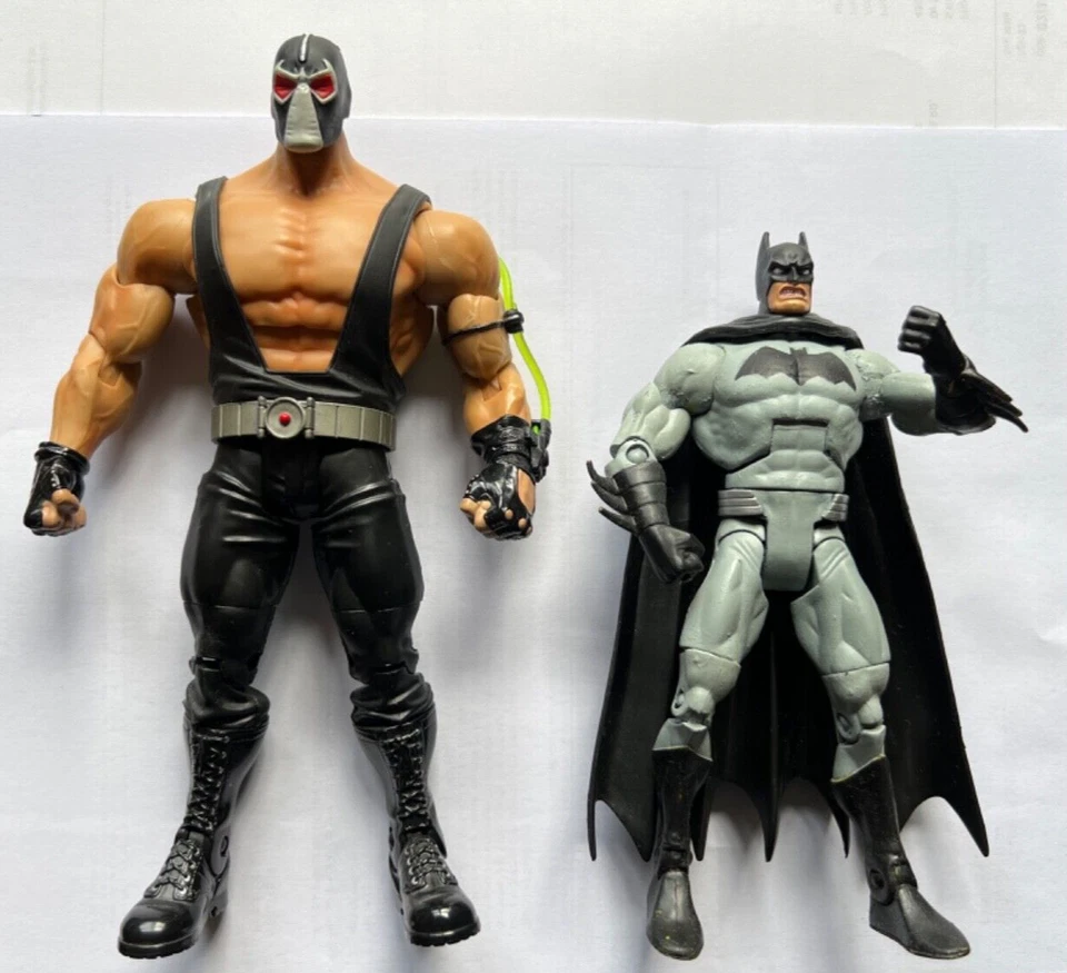 DC Universe Classics Bane Build A Figure CnC y Batman Dark Knight Mattel personalizado Foto 1 de 2