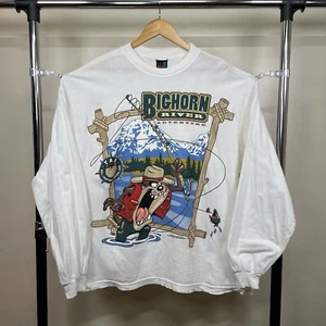 Vintage 90’s Taz Looney Tunes Long Sleeve Shirt  - Picture 1 of 5