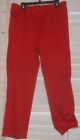 Nwot Oska Germany ~ Art To Wear ~ Red Margo Easy On Trousers Pant Iv 4 Reg