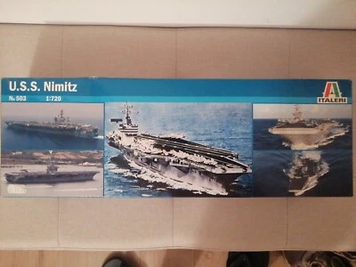 Italeri 503 - USS Nimitz CVN-68  scala 1/720 - Immagine 1 di 2