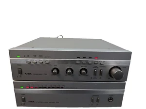 AIWA P50 + C50 POWER AMPLIFIER-PREAMPLIFIER (120 volt )Vorverstärker + endstufe - Bild 1 von 24